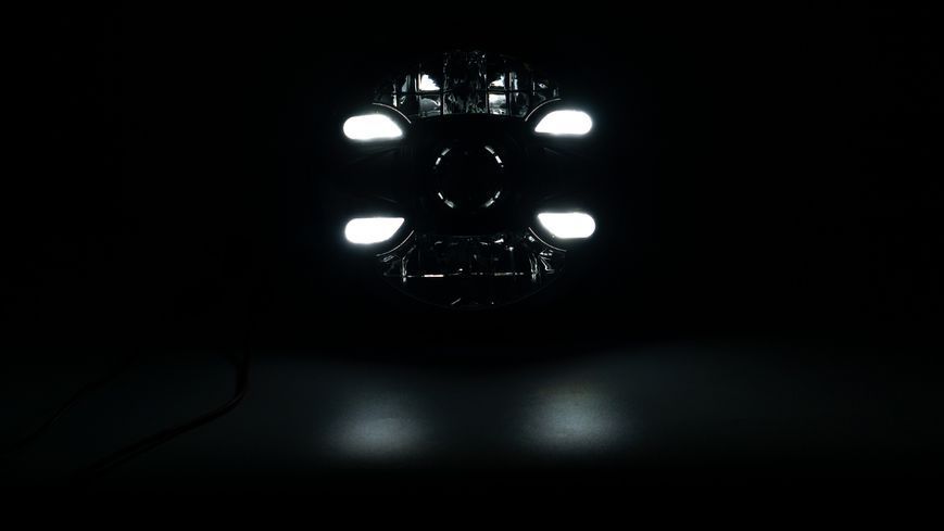 DriveX WL G-01 7 дюймів 26/46W H/L 10-80V STM - DRL W+Y комплект LED фар Mercedes, Jeep, Niva, Lada 000001915 фото