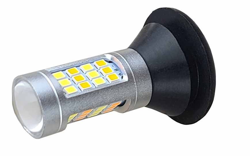 Дневной ходовой огонь Glow DRL1 S25(1) RST 12V 3W CAN 1156/P21W BA15S &Oslash;15 мм с функцией поворота 000001371 фото