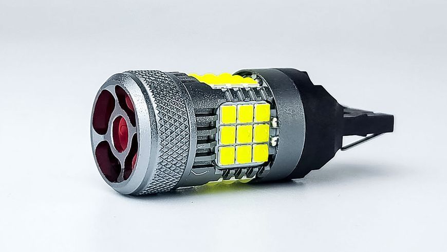 Glow FAN1 T20(1) 9-48V 30W CAN 3000Lm 7440/W21W base-16mm EU світлодіодна лампа білого кольору 000001629 фото