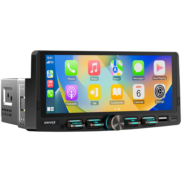 Магнитола 1DIN DriveX LNX-7100 6,86" Bluetooth, CarPlay, Android Auto 000001490 фото
