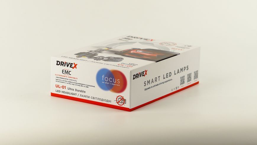DriveX UL-01 H7/H18 5.5K 65W 9-36V CAN світлодіодні лампи 000001589 фото