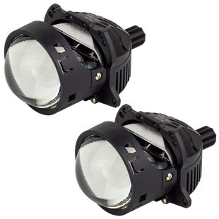 DriveX BiLed ULTRA Ref 3 дюйма 65/78W 5800K світлодіодні лінзи з рифленим склом 000001738 фото