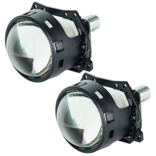 DriveX BiLED Evolution F1SR 3 дюйма 47/53W 5500K світлодіодні лінзи з рифленим склом 000001844 фото