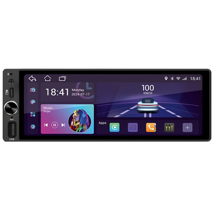 Магнитола 1DIN DriveX AND-7400 6,86" Android 10, 2/32 ГБ, 4 ядра, Bluetooth, GPS, CarPlay, Android Auto 000001489 фото
