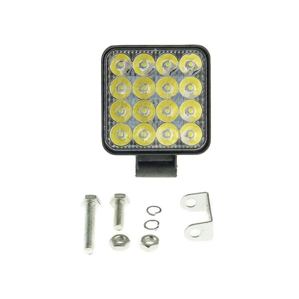 Cyclone WL D6 v2 mini 48W spot 85x85mm LED фара робочого світла 000001142 фото