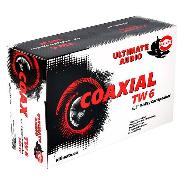 Ultimate Coax TW 6 6.5" акустика автомобильная 000000136 фото