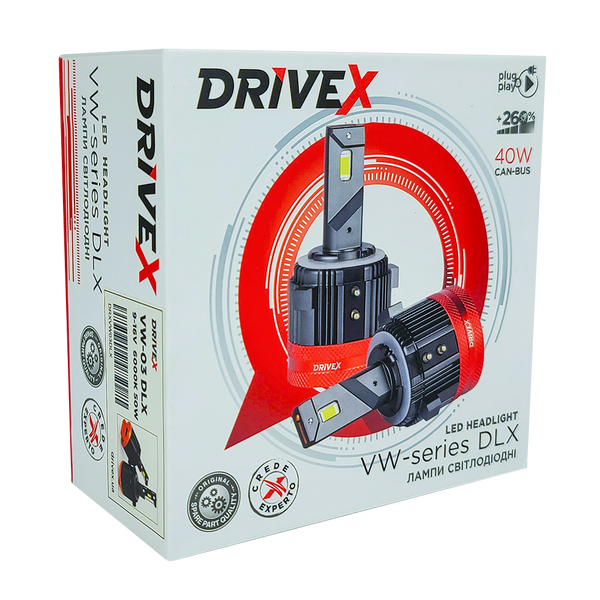 DriveX VW-03 LED 50W 6000K к-т. 000001279 фото