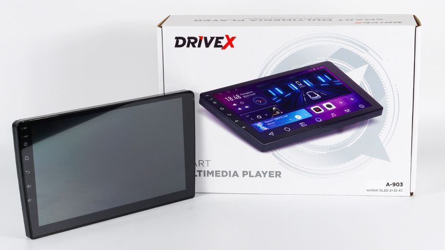 Магнітола 9 дюймів DriveX A-903 2/32 ГБ, 4 ядра, QLED, Android 10, Bluetooth, GPS, CarPlay, Android Auto 000001793 фото