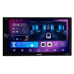 Магнітола 2DIN 7 дюймів DriveX SE-711 4/64 ГБ, 4 ядра, QLED, DSP, Android 10, Bluetooth, GPS, CarPlay, Android Auto 000001794 фото