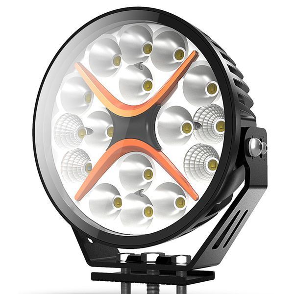 DriveX WL R-105 DLX 7 дюймів COMBO+DRL 16L-80W OSR LED фара робочого світла 000000882 фото