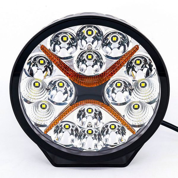 DriveX WL R-105 DLX 7 дюймів COMBO+DRL 16L-80W OSR LED фара робочого світла 000000882 фото