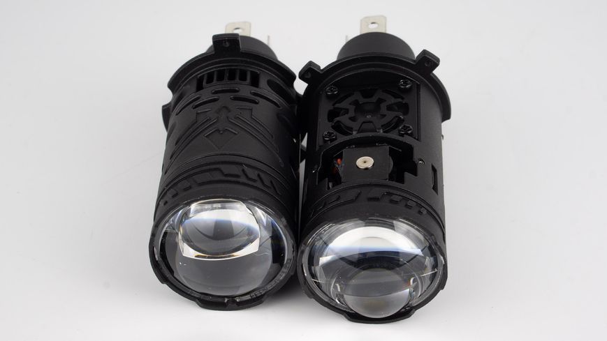 DriveX LE-10 H4 Compact 6000K 45/65W 9-36V світлодіодні лампи з лінзою 000001988 фото